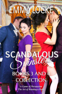 Book Cover: Scandalous Spinsters (Books 3-4) Boxed Set
