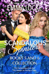 Book Cover: Scandalous Spinsters (Books 5-6) Boxed Set
